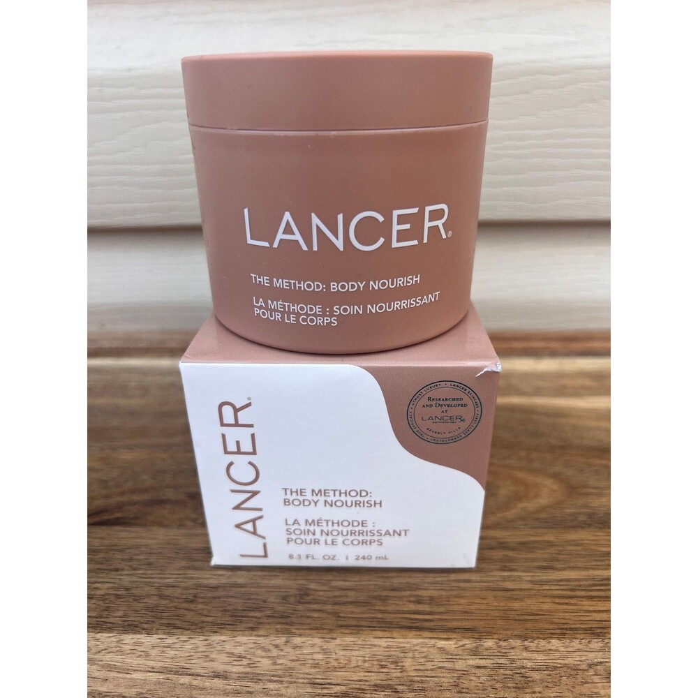 LANCER The Method: Body Nourish w/ Glycolic Acid 8.1 fl. oz. /240ml New